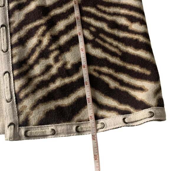 Chico's Sassy Animal Sandra Open Cardigan - Picture 6 of 9